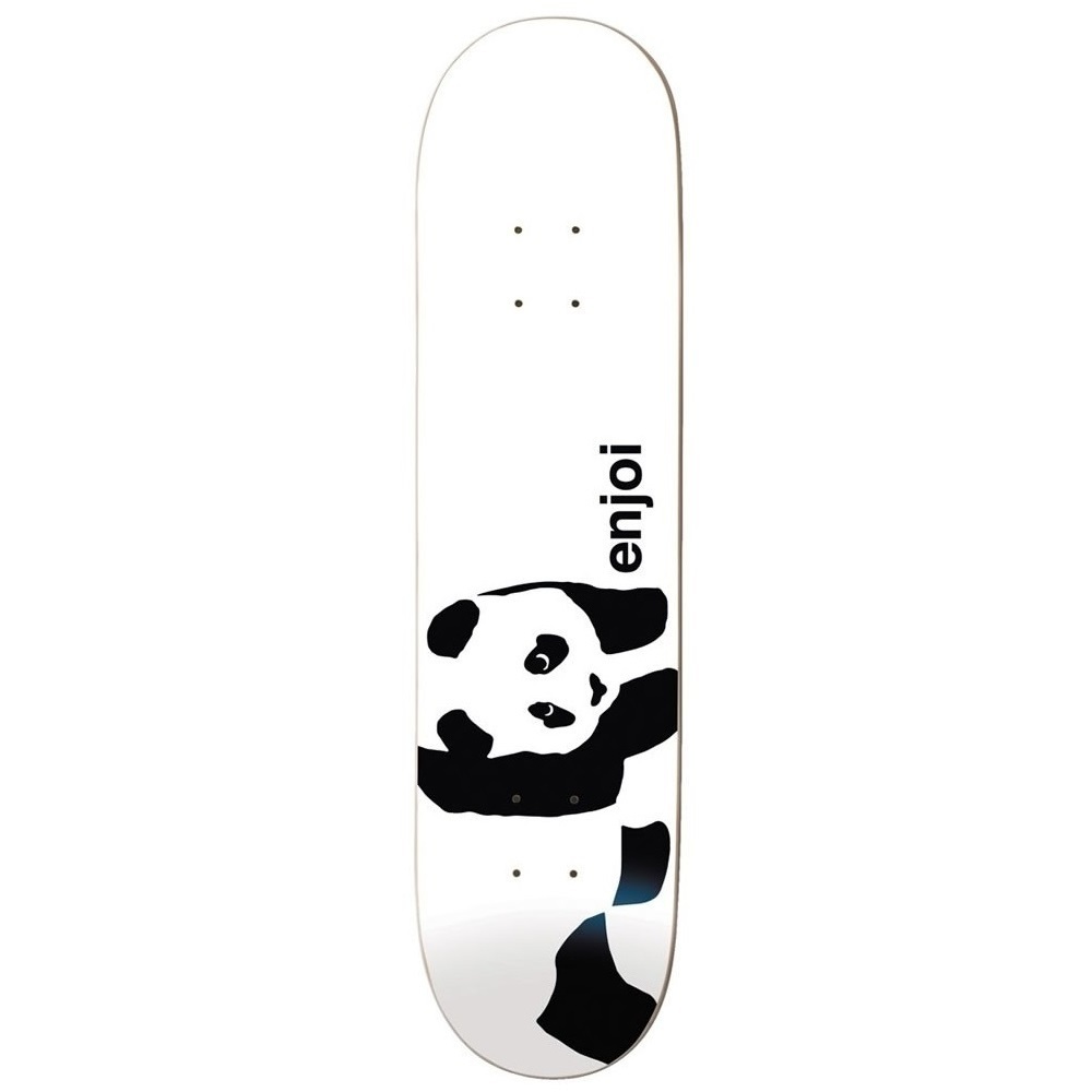 Enjoi Panda Logo R7 MBMS Whitey 8.0 Skateboard Deck Slight Scuffed