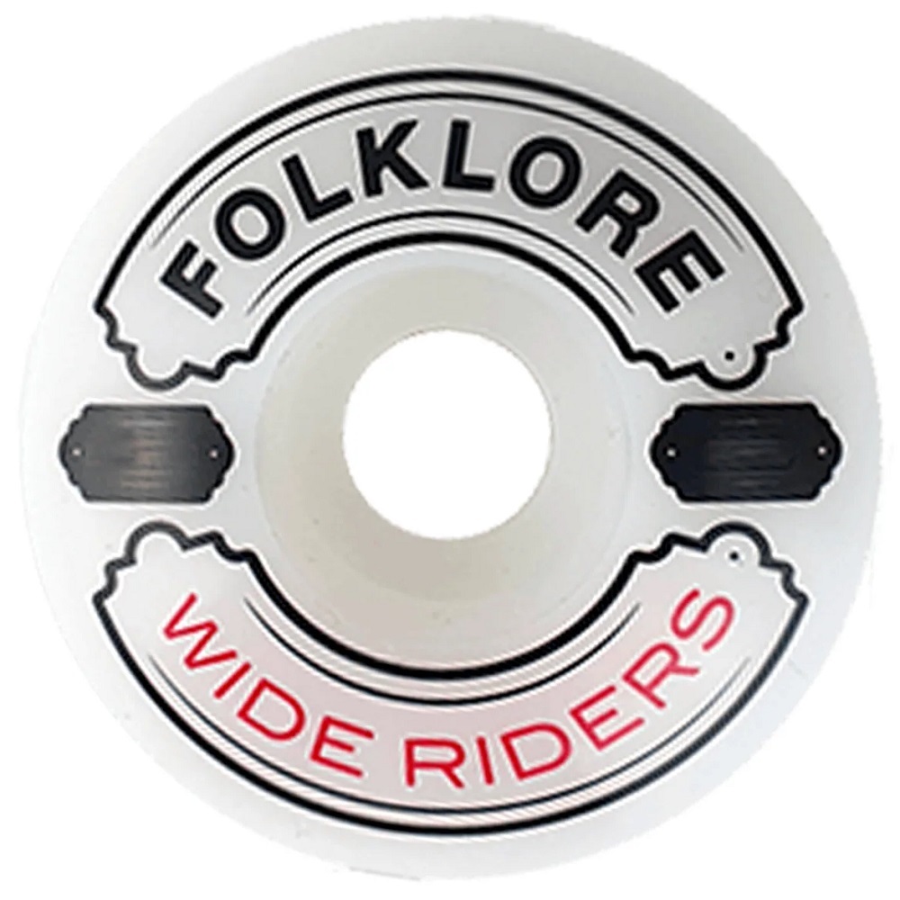 Folklore Skateboard Wheels 101A Wide Riders 52mm