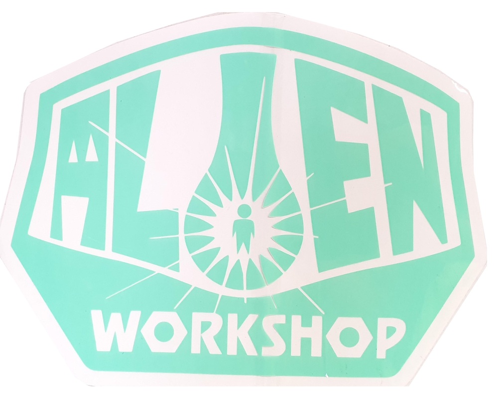 Alien Workshop OG Logo Sticker Large Green