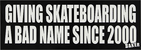 giving skateboarding a bad name
