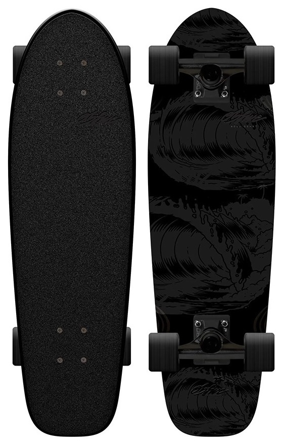 Obfive Cruiser Skateboard Complete Blacker 28