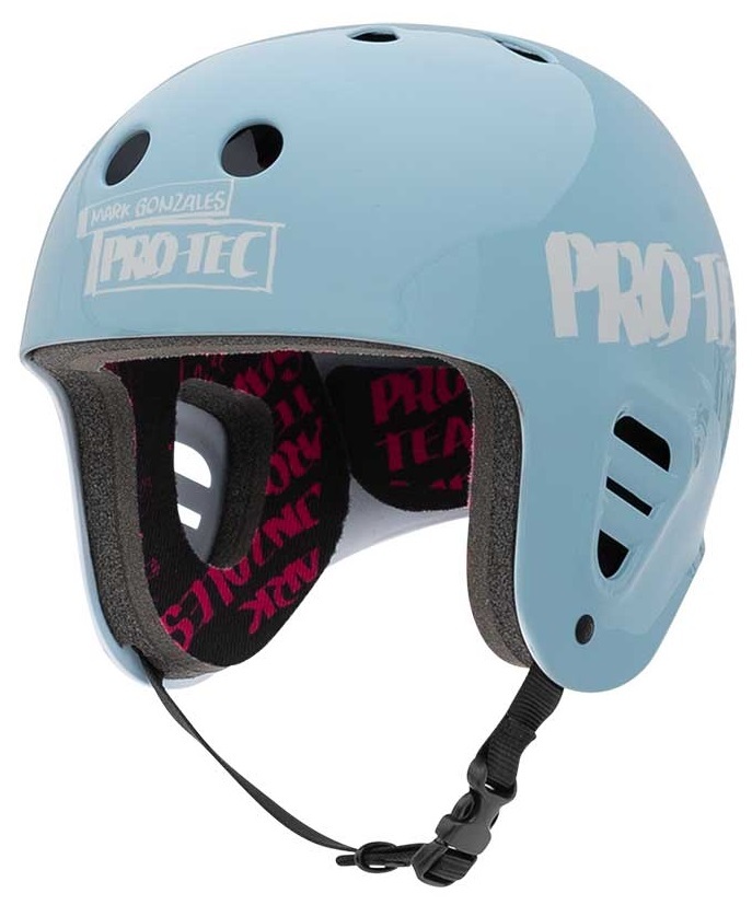 Protec Fullcut Skate Helmet Gonz 2 Light Blue Size Medium Skate Scooter