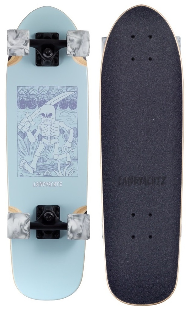 Landyachtz Cruiser Skateboard Complete 28 Dinghy Adventure Skeleton