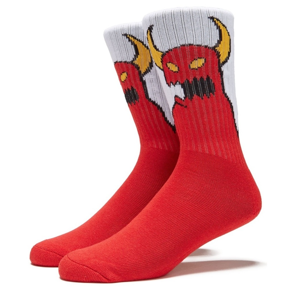 Toy Machine Sketchy Monster Crew Red Socks