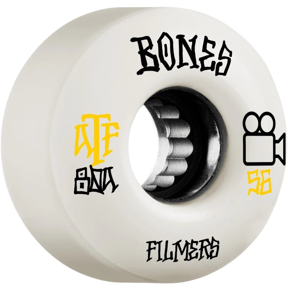 Bones ATF Filmers 80A 56mm Skateboard Wheels