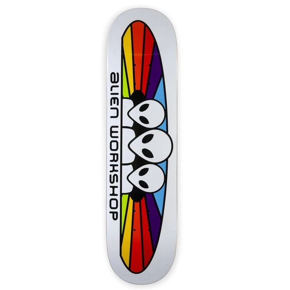 Alien Workshop Spectrum White 8.0 Skateboard Deck