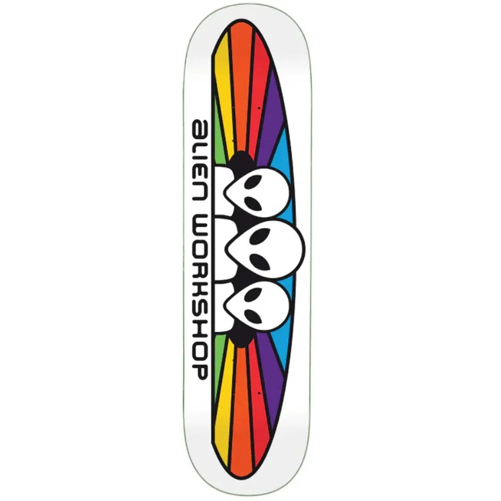 Alien Workshop Spectrum White 8.25 Skateboard Deck