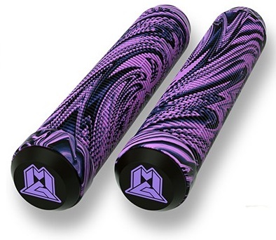 Madd Gear MGP 180mm Grind Scooter Grips Swirl Purple Black
