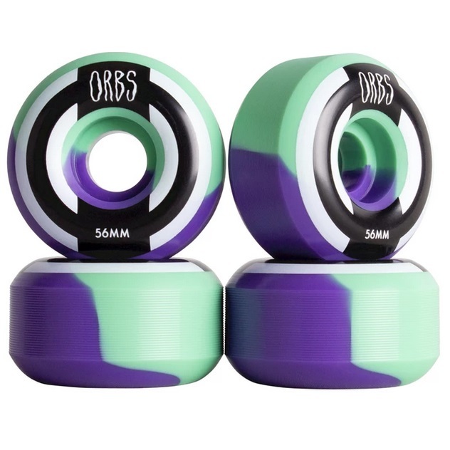 Welcome Orbs Apparitions Mint Lavender 99A 56mm Skateboard Wheels