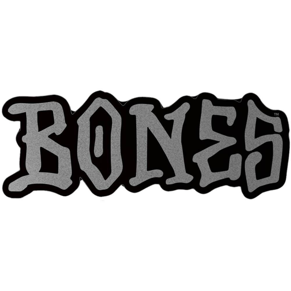 Bones Logo Sticker [Colour: Silver]