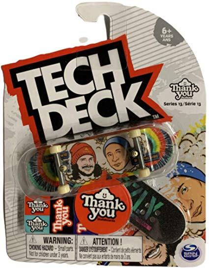 Tech Deck 96mm Fingerboard Thank You Tie Dye