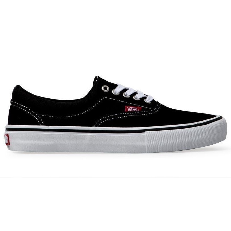 Vans Era Pro Black White Gum Shoes [Size: US 4]