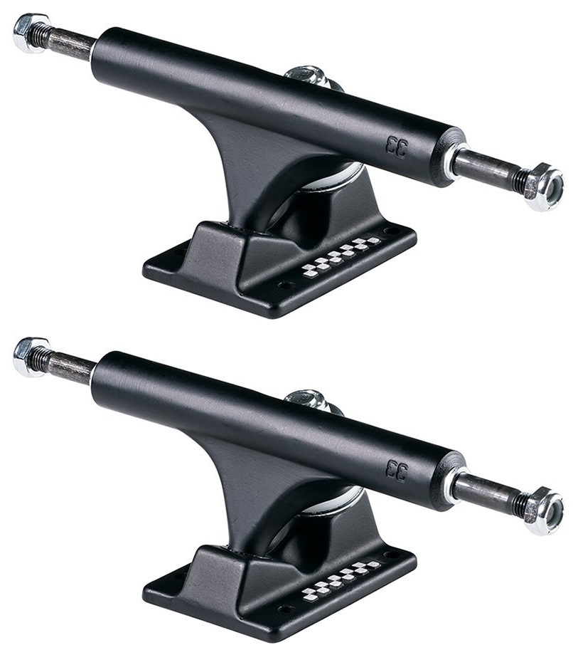 Ace Skateboard Trucks 33 5.37 Matte Black Set Of 2 Trucks