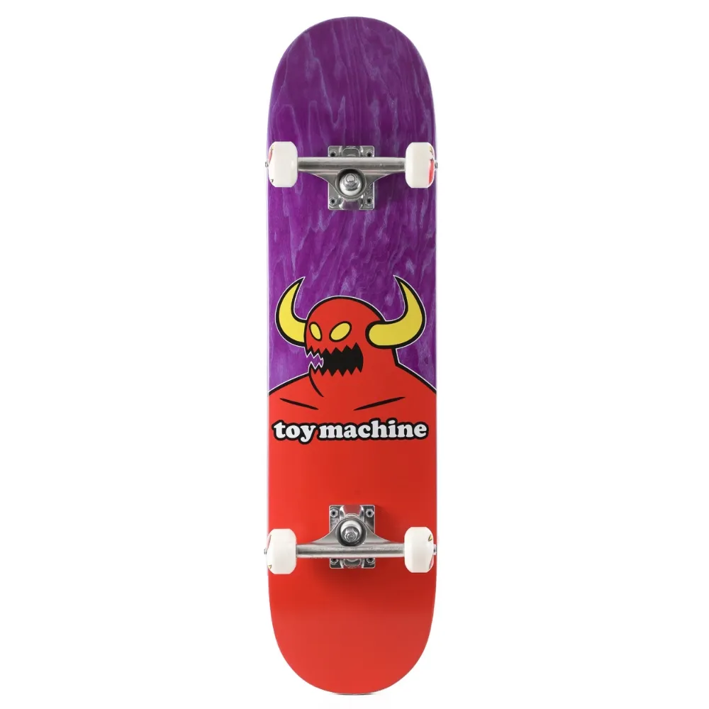 Toy Machine Monster Mini Purple 7.375 Complete Skateboard