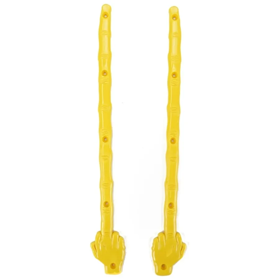 Enjoi The Bird Yellow Skateboard Rails