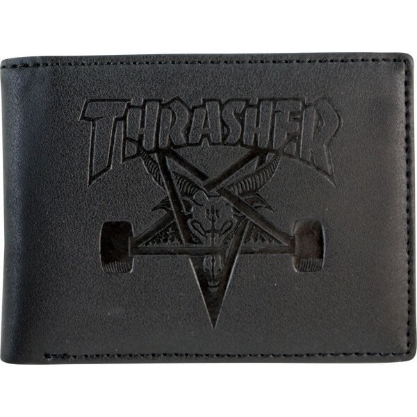 Thrasher Skate Goat Black Wallet