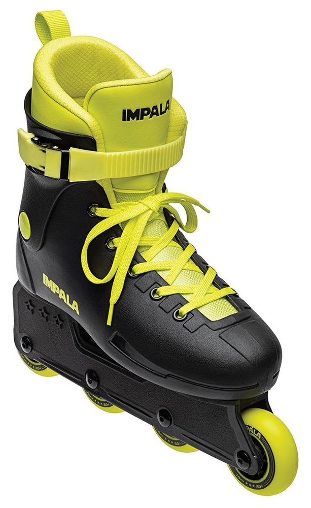 Impala Roller Skates Lightspeed Inline Black Fluoro Womens US 6