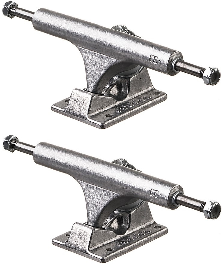 Ace Skateboard Trucks 33 5.375 Raw Polished Set Of 2 Trucks