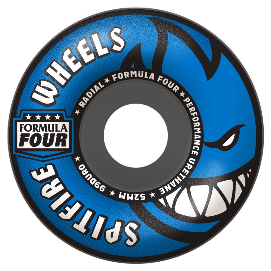 Spitfire Radials F4 99D 52mm Skateboard Wheels