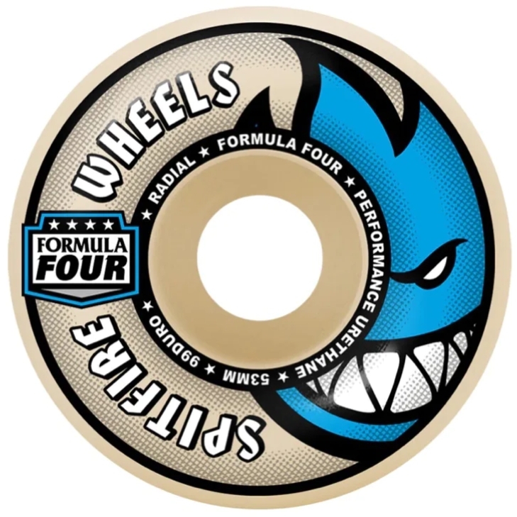 Spitfire Radials F4 99D 56mm Skateboard Wheels
