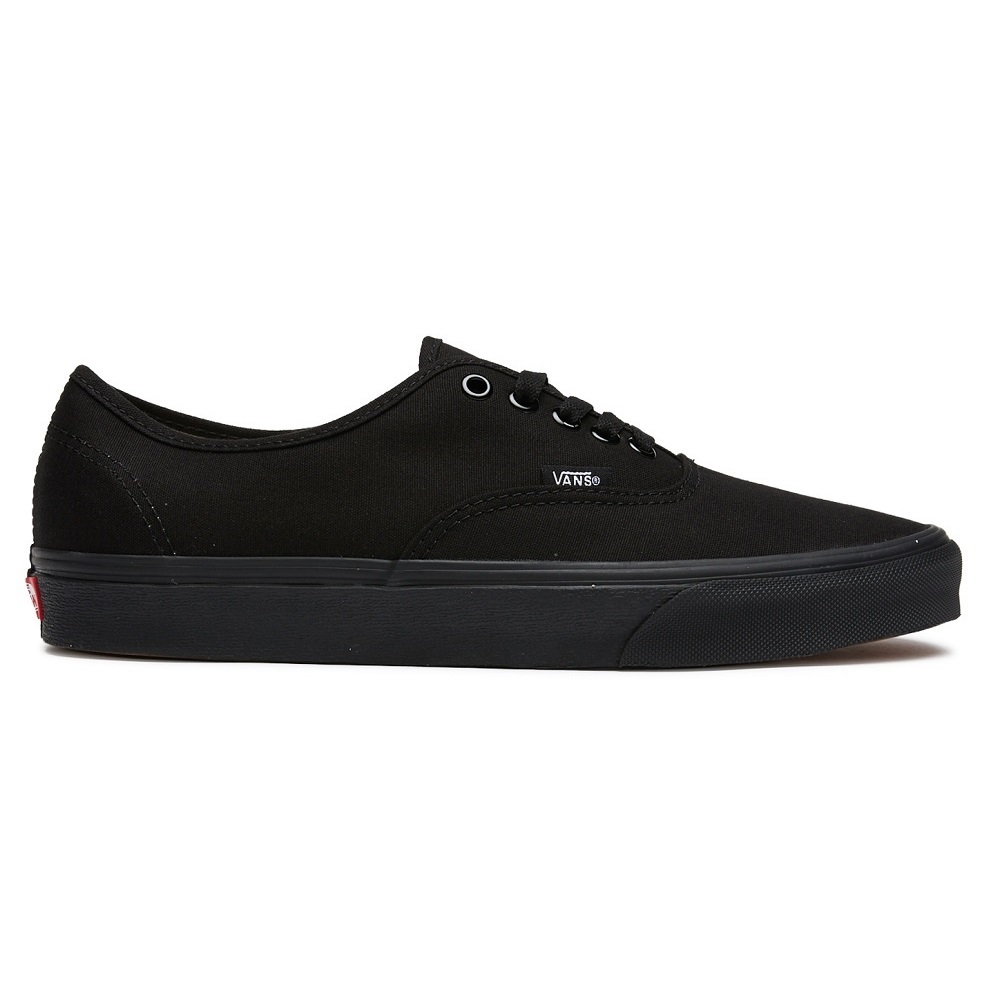 Vans Authentic Black Black Shoes [Size: US 6]
