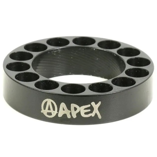 Apex Scooter Bar Riser Spacer Black 10mm 