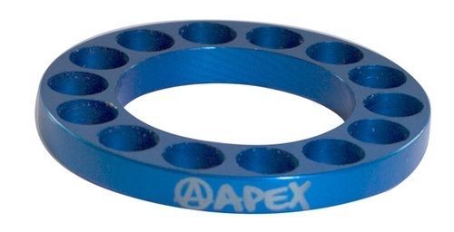 Apex 5mm Scooter Bar Riser Spacer Blue