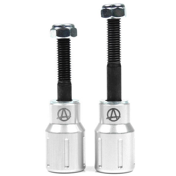 Apex Barnaynay Silver Scooter Pegs