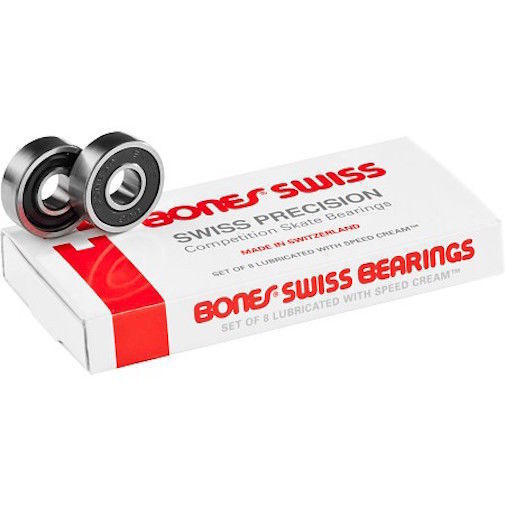 Bones Swiss 8 Pack Genuine Skateboard Bearings