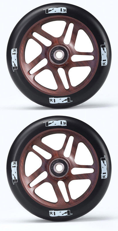 Envy 120mm Scooter Wheels Set Of 2 Otr Out There Range Wood