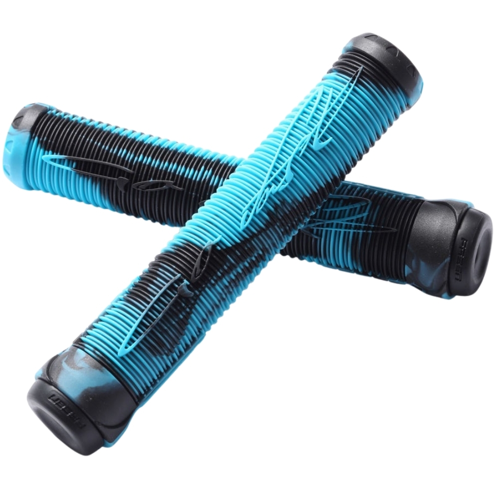 Fasen Scooter Grips Black Teal