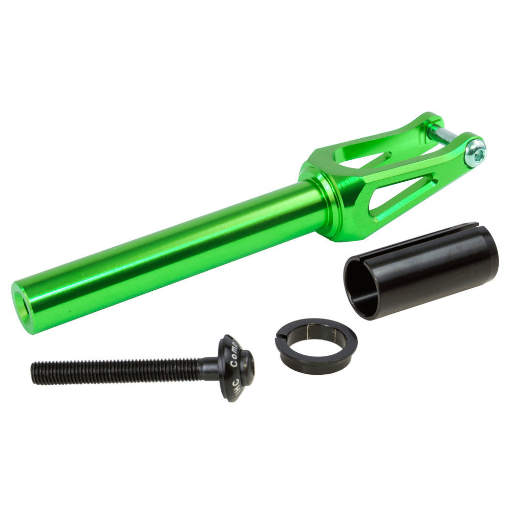 Envy Scooter Forks Cnc V2 With IHC Kit Green