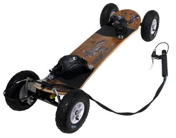 mbs mountain board skateboard complete comp 95x birds ebay