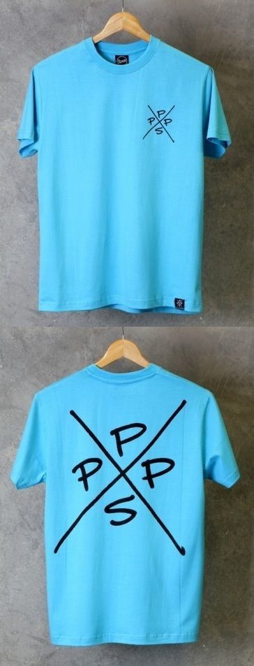 Penny Skateboards T-Shirt Ppps Blue Size Extra Small