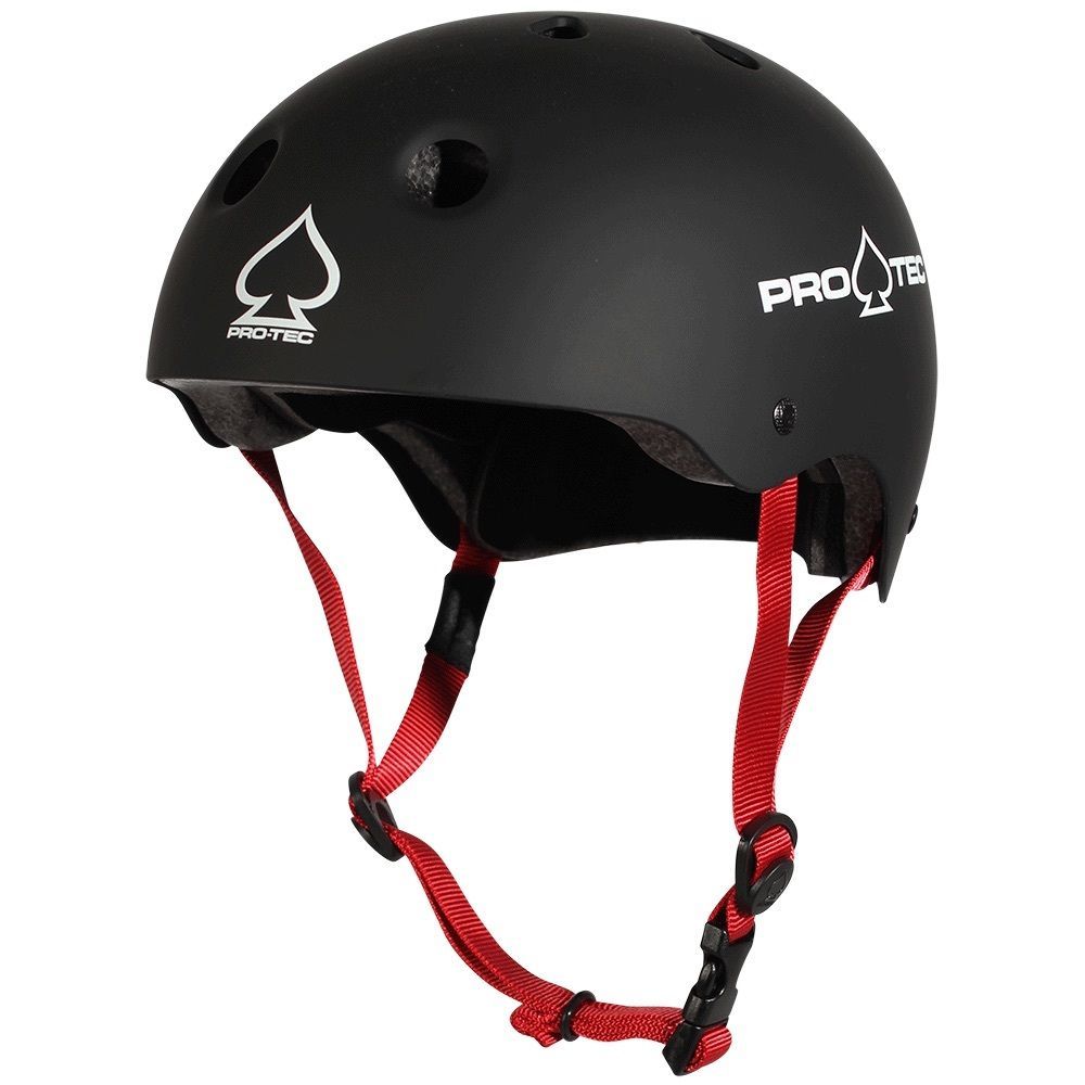 Protec Classic Junior Certified Helmet Matte Black Size Small ProTec