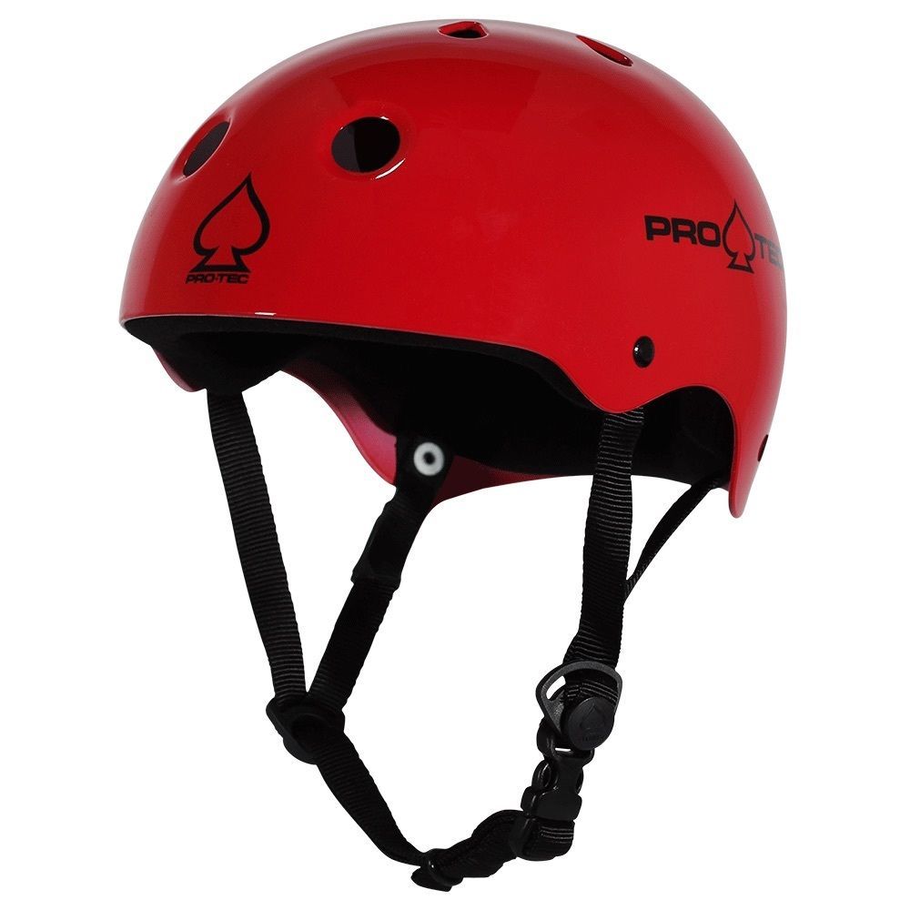 Protec Classic Skate Helmet Gloss Red Size Small Skate Scooter ProTec