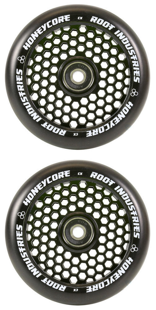 Root Industries Honey Core 110mm Wheel Set Black Pu Black Core