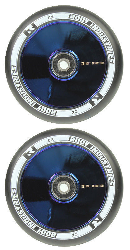 Root Industries Air 120mm Wheel Set Black Pu Blu Ray