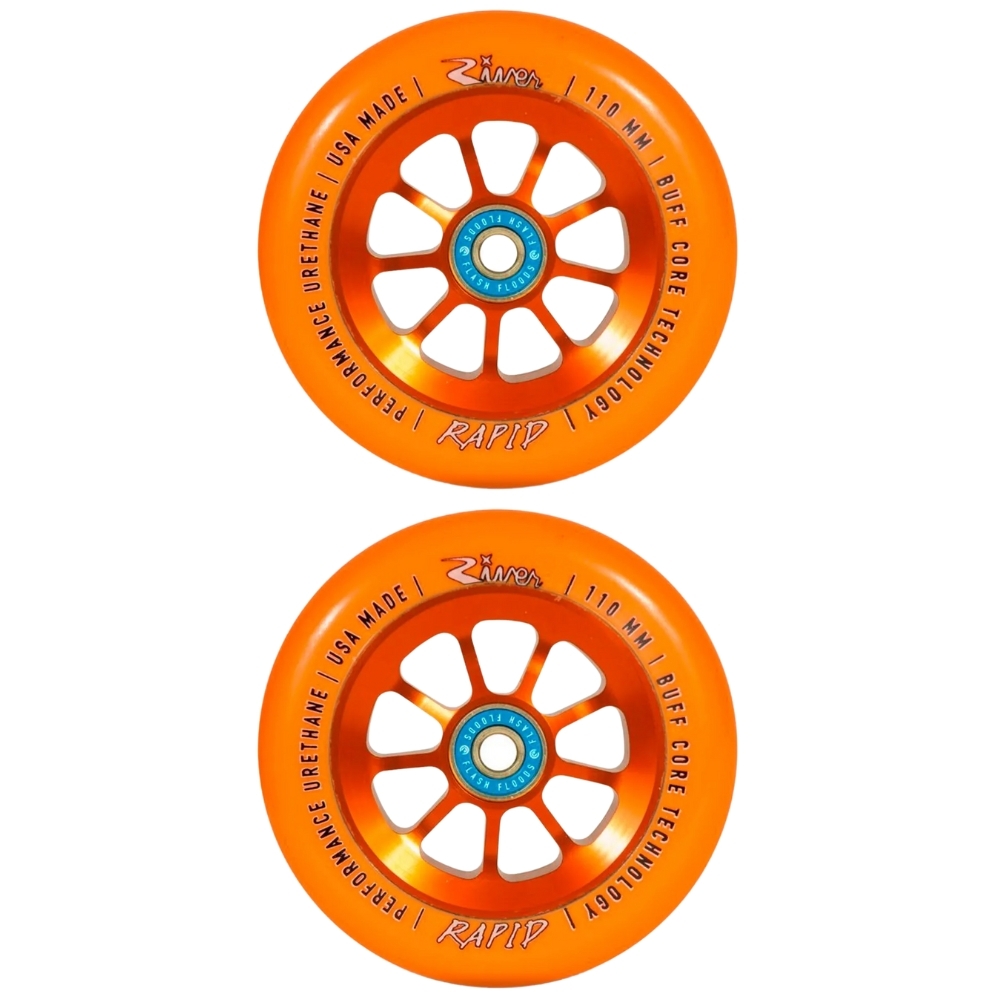 River Sunset Rapids 110mm Set Of 2 Scooter Wheels
