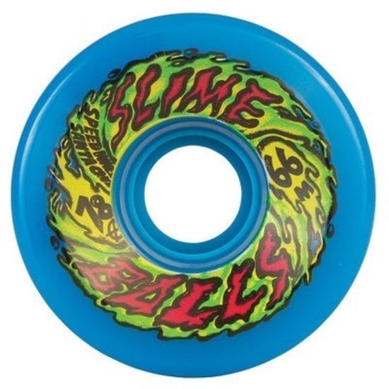 Santa Cruz Skateboard Wheels Slime Balls Blue 78A 66mm