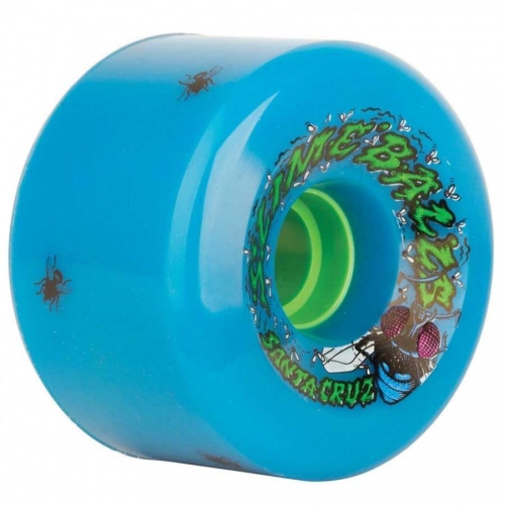Santa Cruz Skateboard Wheels Slime Balls Maggots Blue 78A 60mm