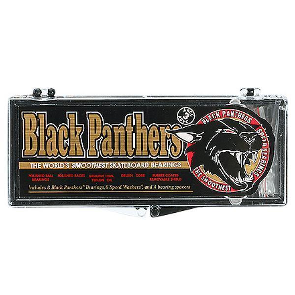 Shortys Hardware Black Panther Abec 3 Skateboard Bearings