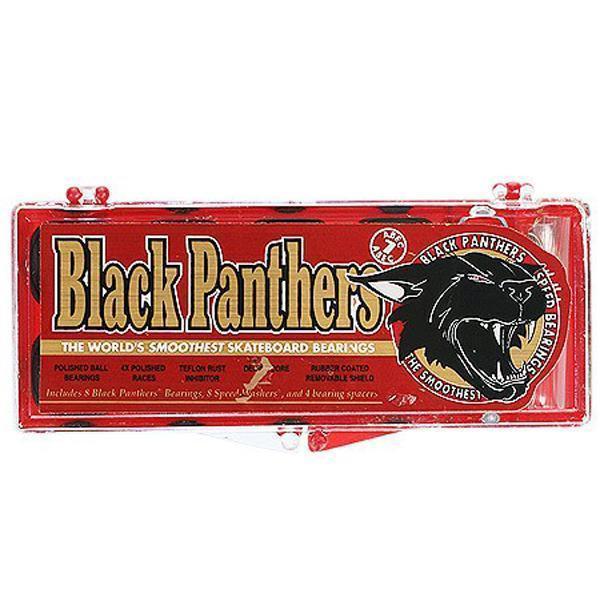 Shortys Hardware Black Panther Abec 7 Skateboard Bearings