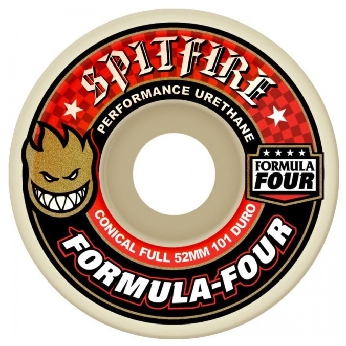 Spitfire Conical Full F4 101D 52mm Skateboard Wheels