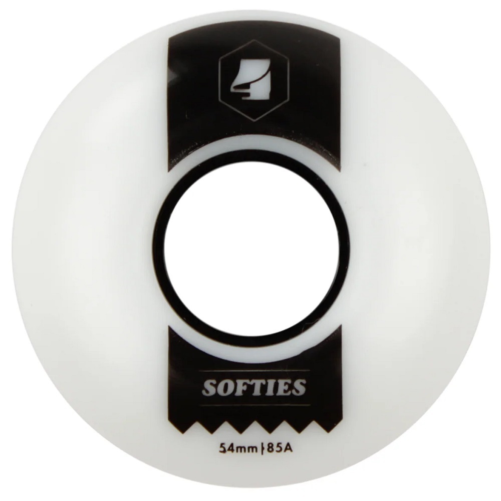 The 4 Softies 85A 52mm Skateboard Wheels