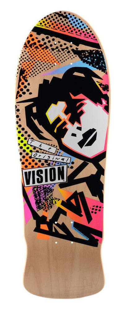 Vision Original Mg Skateboard Deck Natural Reissue