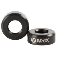 Apex Aluminium Bar Ends Sold As Pairs Black