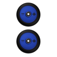 Unfair 110mm Hollow Core Scooter Wheels - Blue