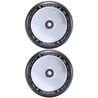 Fasen 120mm Hollow Core Scooter Wheels Set Of 2 - Dot Chrome