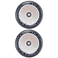 Fasen 120mm Hollow Core Scooter Wheels Set Of 2 - Offset Chrome